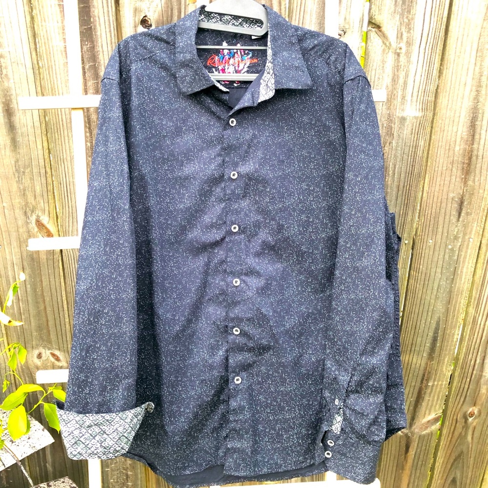 Robert Graham Beehler Button Up Shirt XL